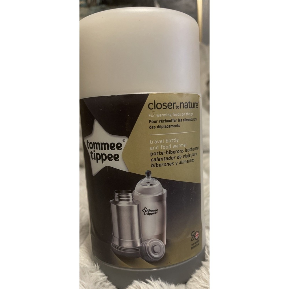 Tommee Tippee Closer to Nature Warming Portable Travel Bottle Food Warmer EUC